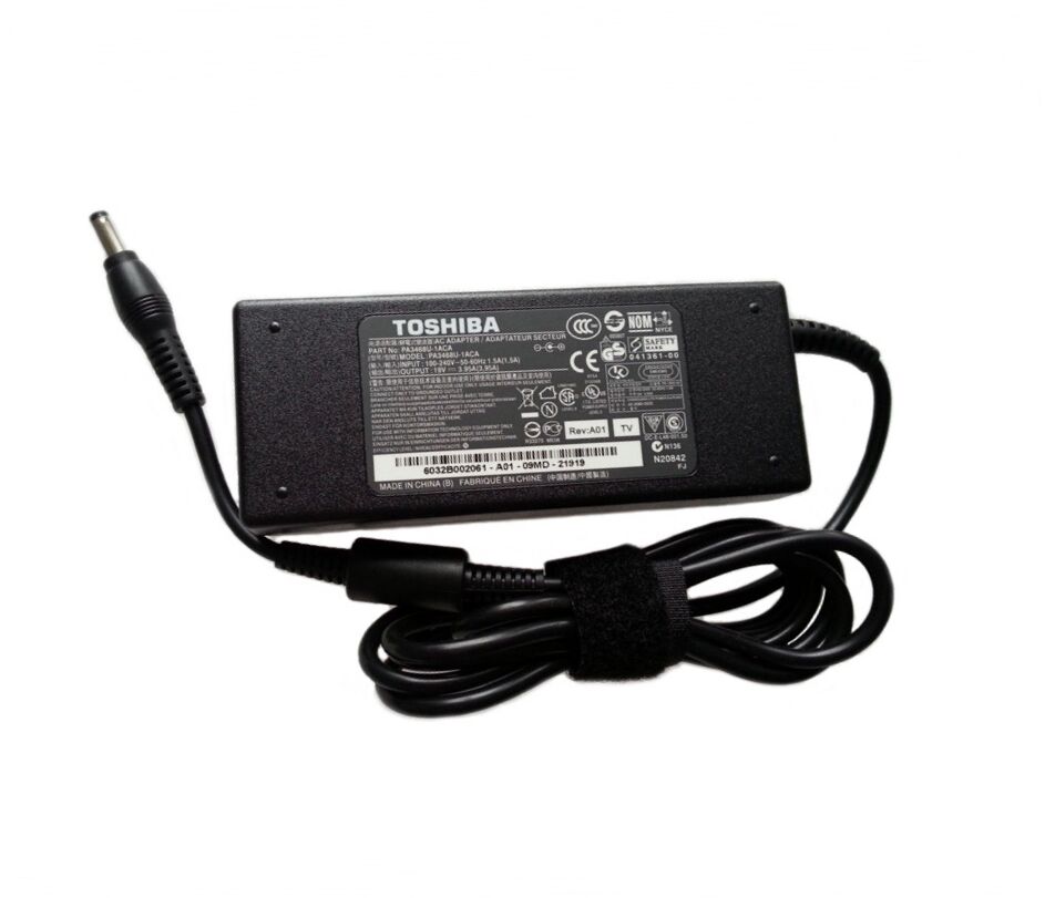 19V 3.95A 75W Toshiba PA3468E-1ACA AC Adaptador Cargador