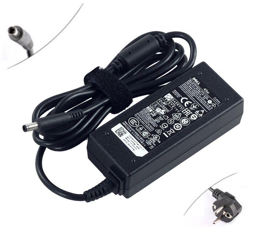 Original 45W Dell Inspiron 14 3452 14 3458 Adaptador Cargador + Cord - Haga un click en la imagen para cerrar