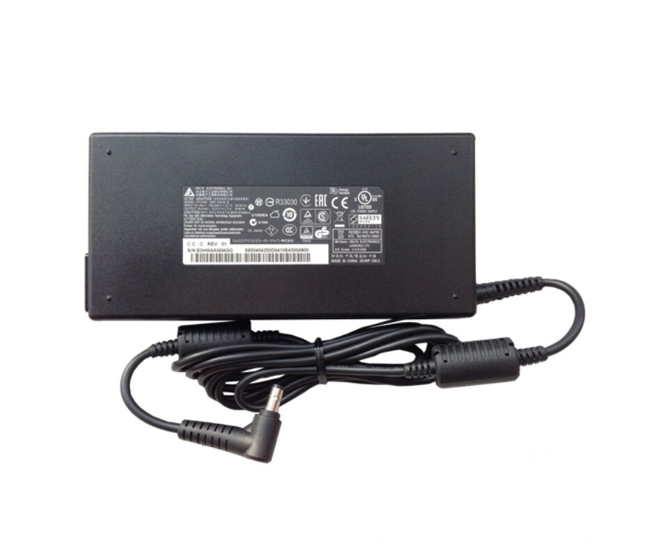 Original 150W MSI PE72 7RD-1230FR PE72 7RD-1253TW Adaptador Cargador