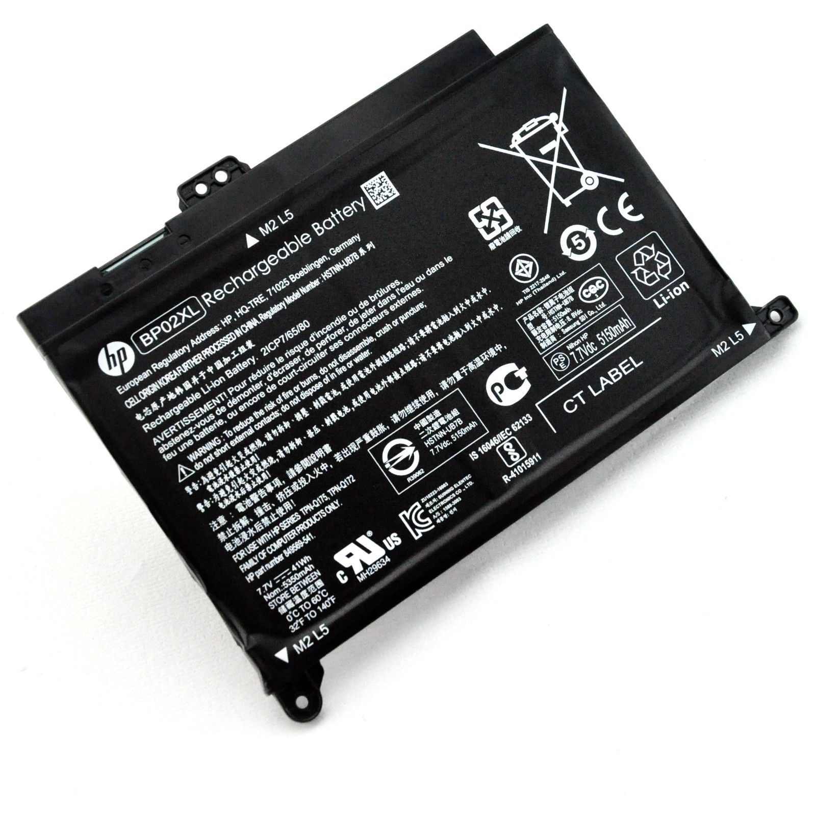 Original 41Wh HP Pavilion 15-au001nl 15-au015ur Batería - Haga un click en la imagen para cerrar