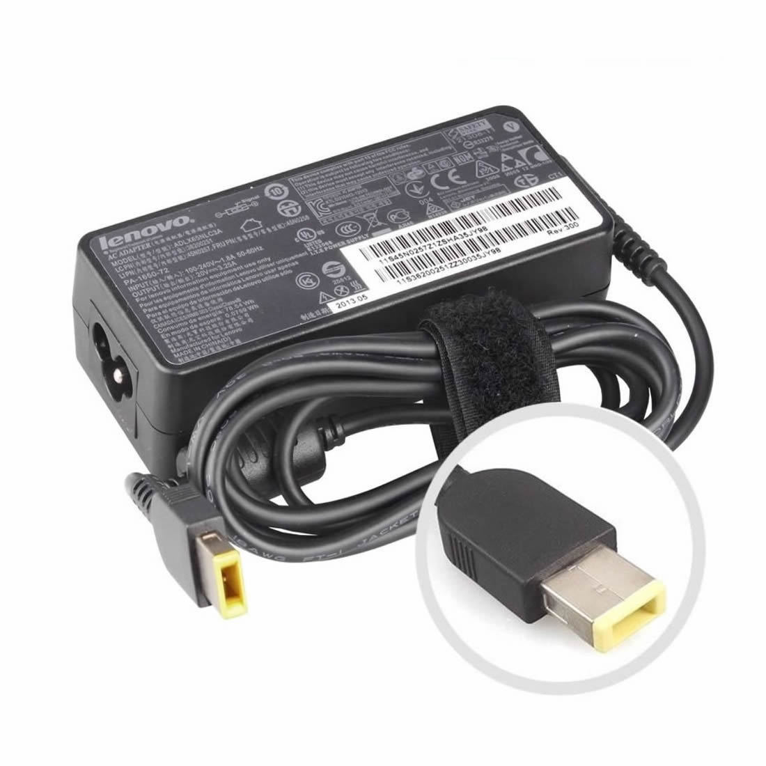 Original 65W Lenovo Thinkpad E531 6885-CFU Adaptador Cargador - Haga un click en la imagen para cerrar